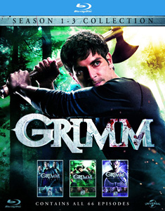 Grimm |Season 1-3 Collection | Grimm |66 Episodes  Blu-Ray